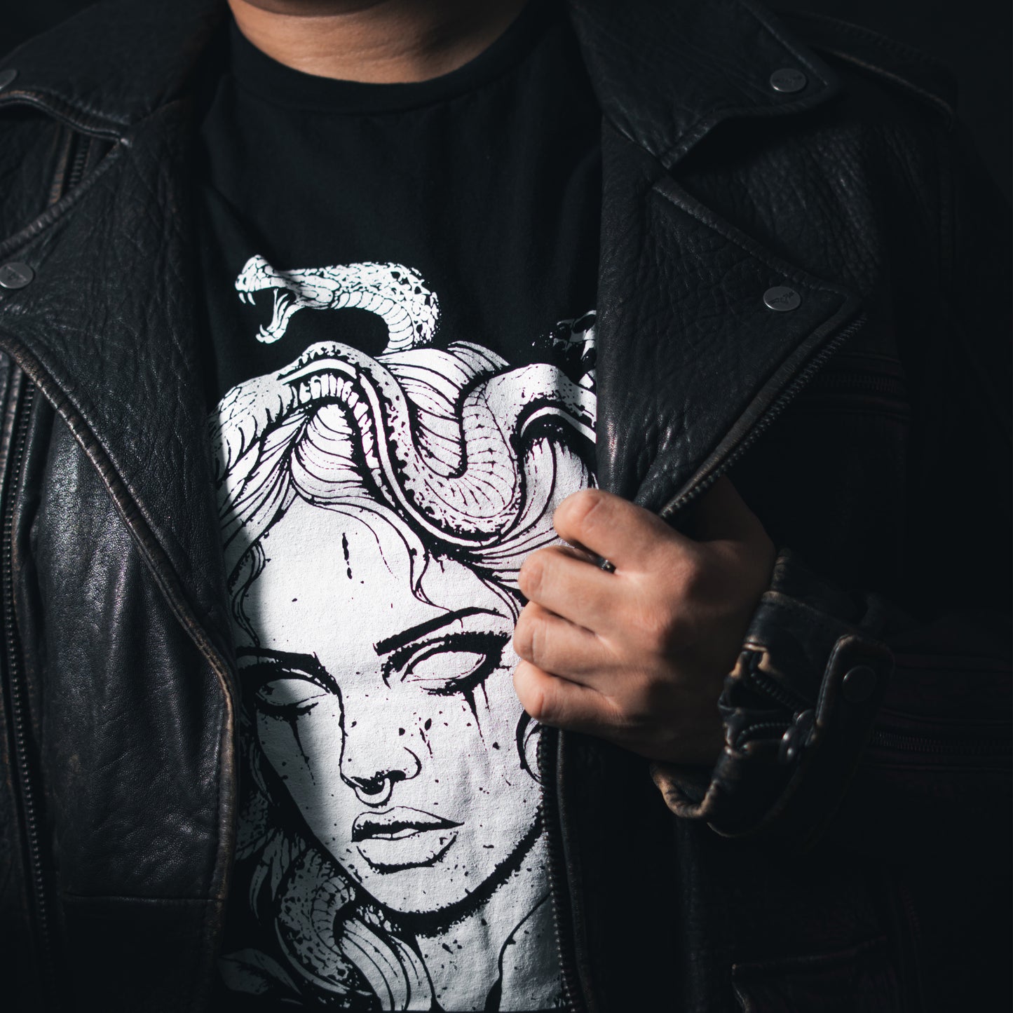 Medusa Graphic T-Shirt | Unisex Softstyle Cotton Tee, Minimalist Style